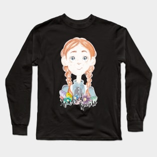 Anne is a kindred spirit - provides scope for the imagination - black Long Sleeve T-Shirt